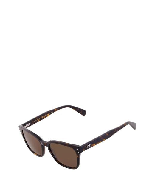 Ferragamo Multicolor Lunettes De Soleil À Effet Écailles De Tortue for men