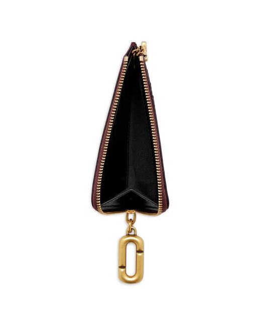 Marc Jacobs Purple Scene Top-Zip Multi Wallet