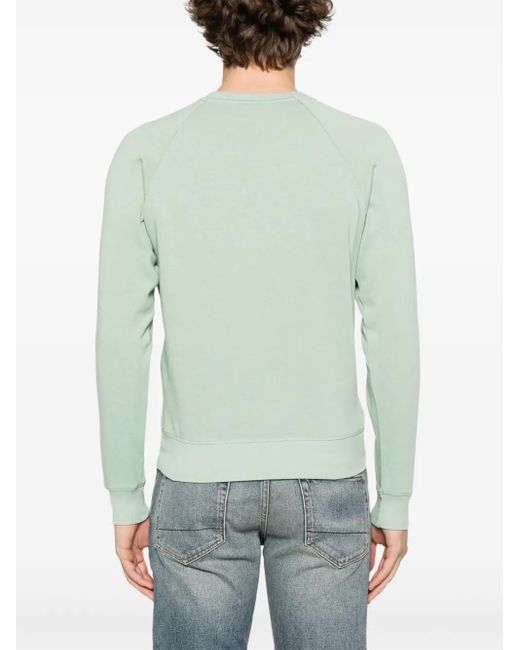 メンズ Tom Ford ロゴ スウェットシャツ Green