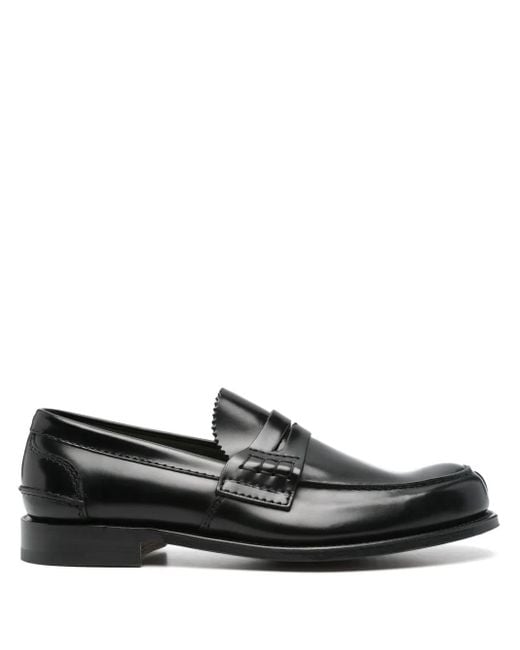 Church's Leren Loafers in het Black voor heren