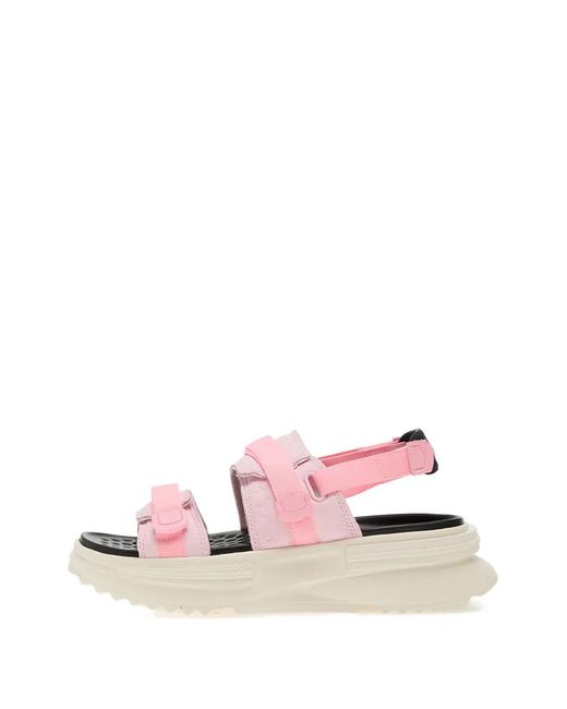 Converse Pink Platform Utility Sandals