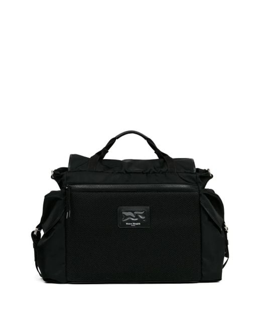 Sac Cabas À Détails De Coutures Maison Margiela en coloris Black