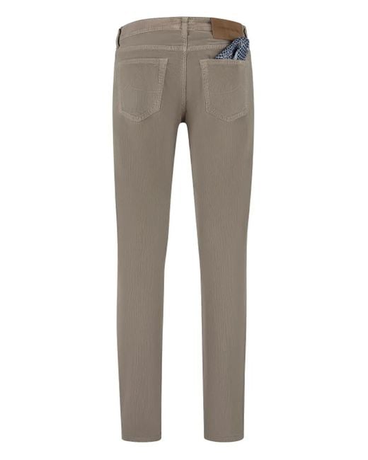 Jacob Cohen Gray Corduroy Trousers for men