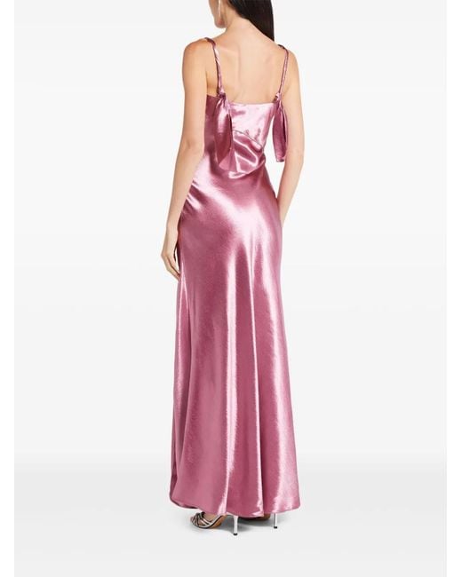 LoveShackFancy Pink Slip Dress