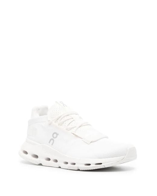 On Shoes White Cloudnova 2 Sneakers for men