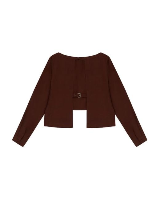 MISCI Brown Tonha Blouse