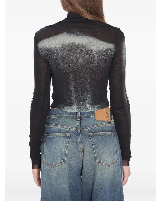 Haut Body Dust À Design Asymétrique Jean Paul Gaultier en coloris Gray