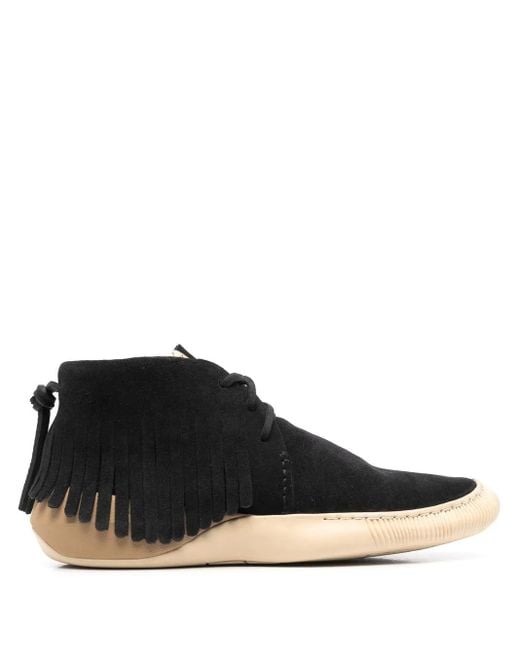 Polacchini Con Frange di Visvim in Black da Uomo