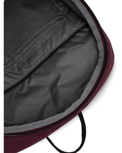 Jack Wolfskin Purple Terraview Logo-Patch Zip-Around Backpack