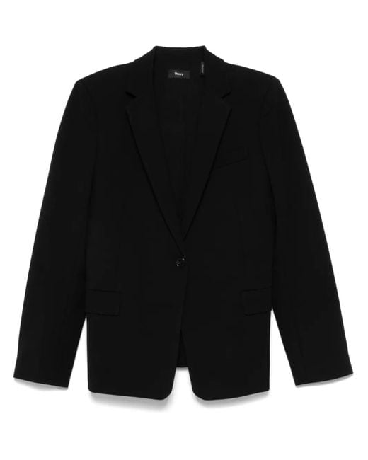 Theory Black Slim-Fit Blazer