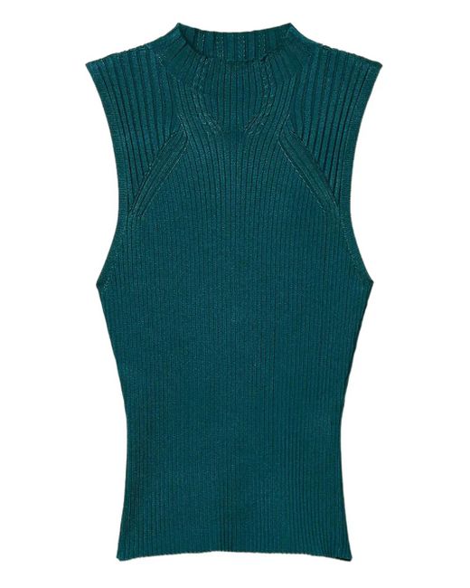 Twinset モックネック トップ Green