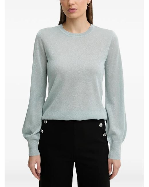 Joop! Gray Crew-Neck Sweater