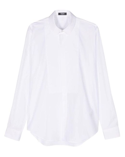 Versace Hemd mit Kontrasteinsätzen in White für Herren