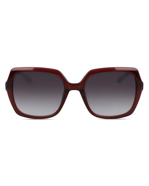 Calvin Klein Brown Square-Frame Sunglasses