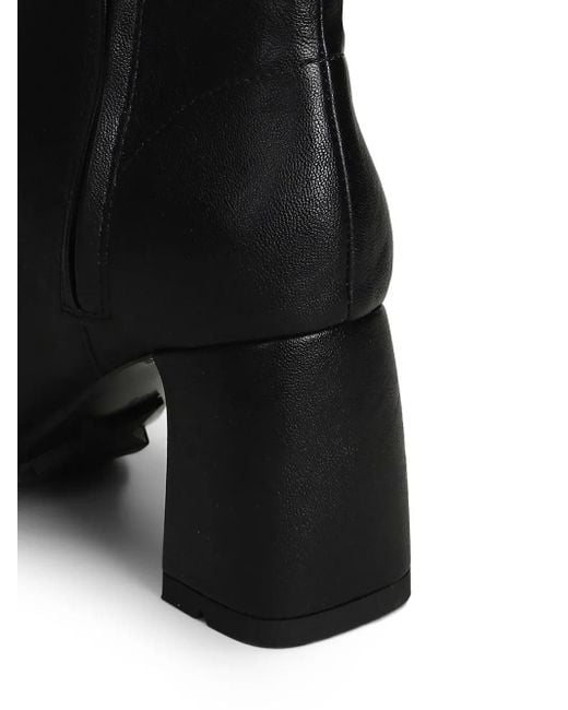 Botas con tacón de 80 mm Ash de color Black