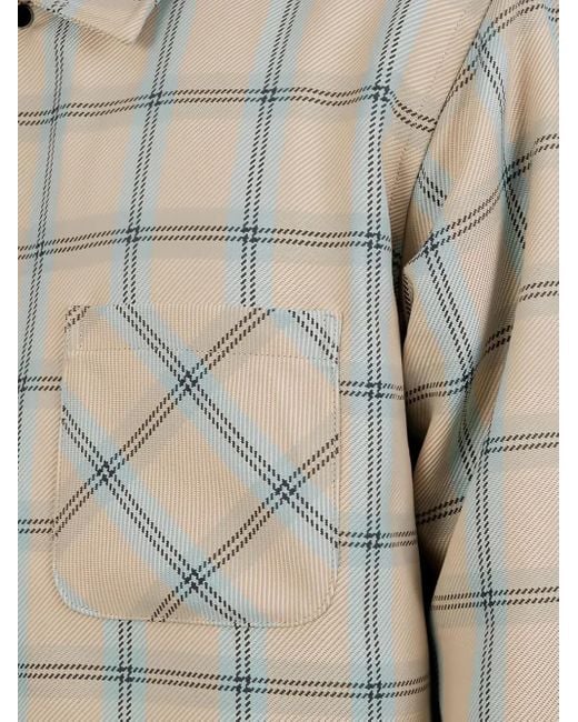 Beams Plus Kariertes Hemd in Gray für Herren