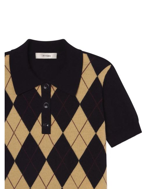 Maglione A Rombi di FRAME in Black