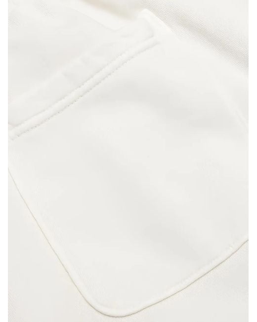 John Elliott White Drawstring Pocket Trousers for men