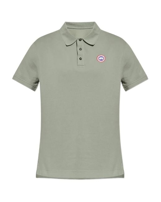 Canada Goose Green Beckley Polo for men