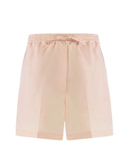Umit Benan Natural Julian Paradiso Silk Shorts for men