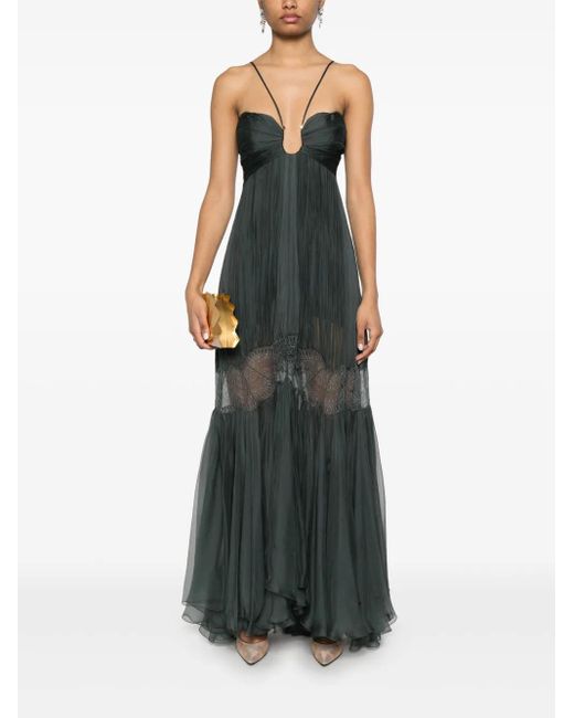Maria Lucia Hohan Jara Maxi Dress in Green | Lyst