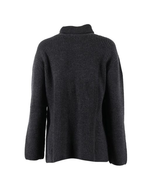P.A.R.O.S.H. Black Roll-Neck Seater