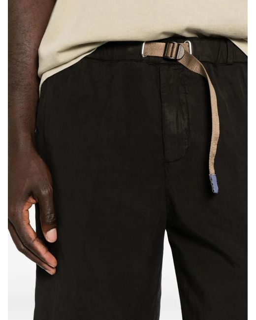 White Sand Black Kevin Shorts for men