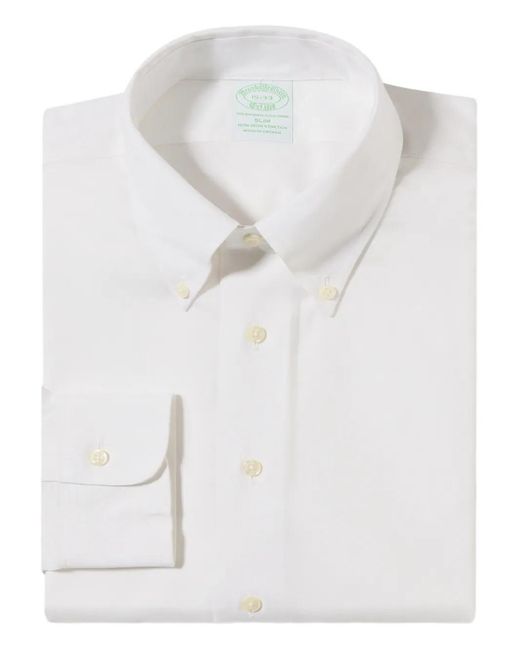 Brooks Brothers White Button-Fastening Shirt for men