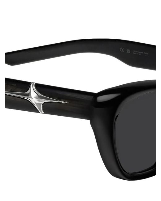Gentle Monster Black Lunettes De Soleil Mowa 01 À Monture Papillon