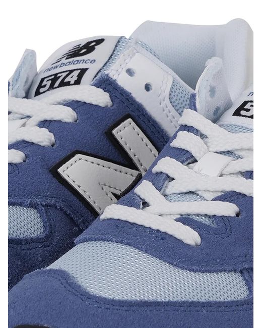 New Balance Blue 574 Sneakers for men