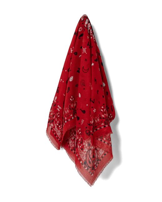 Pañuelo Maddie Zadig & Voltaire de color Red