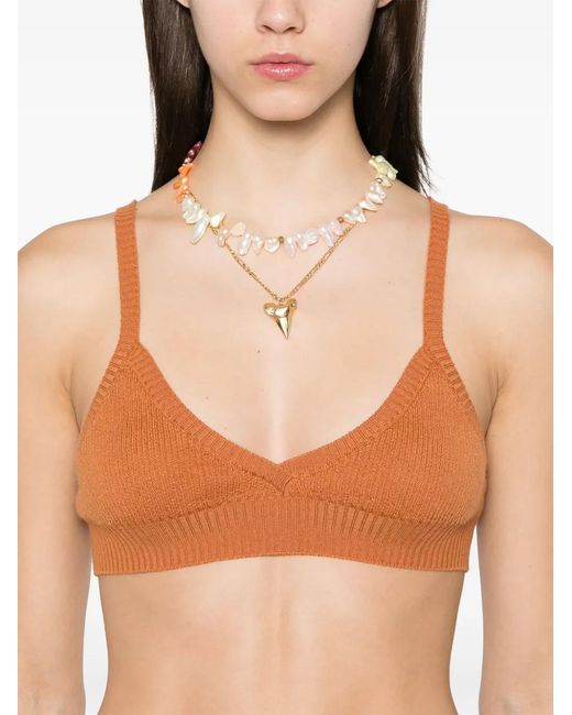 Alanui Kasjmier Top in het Brown