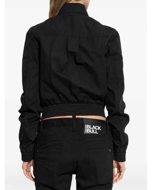 DSquared² Black Icon Bomber Jacket