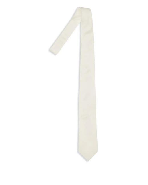 Corneliani Zijden Stropdas in het White voor heren