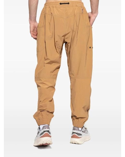 Pantalones Utility Con Cordones Moncler de hombre de color Natural