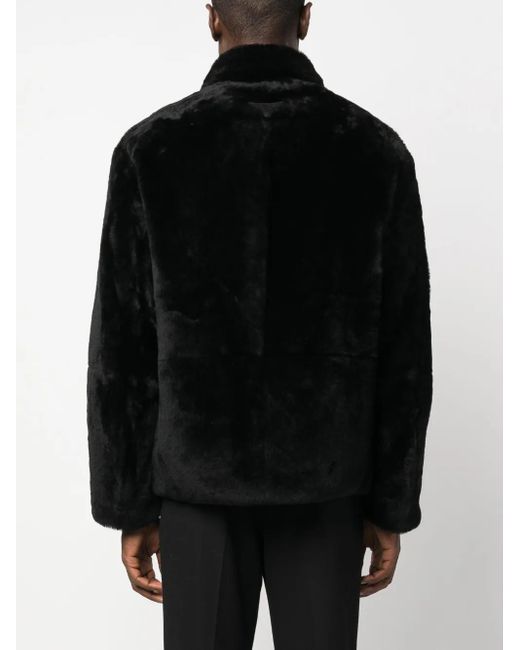 メンズ Prada トライアングルロゴ ジャケット Black