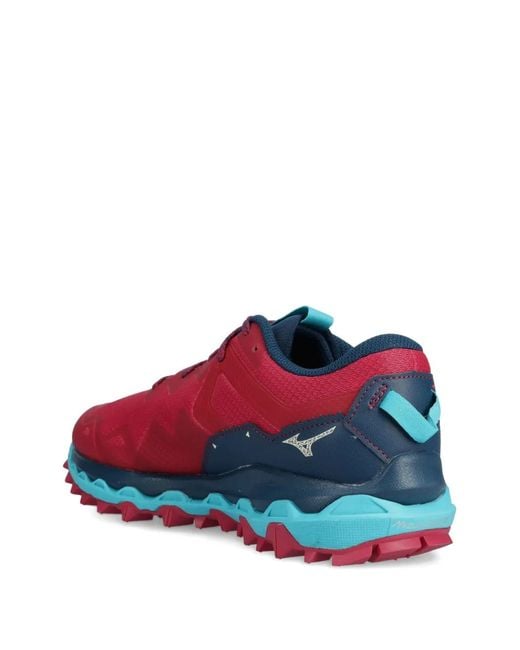 Mizuno Red Logo Sneakers