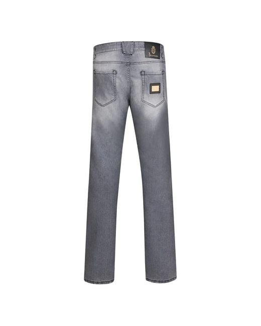 Billionaire Blue Jean Droit À Effet Usé for men