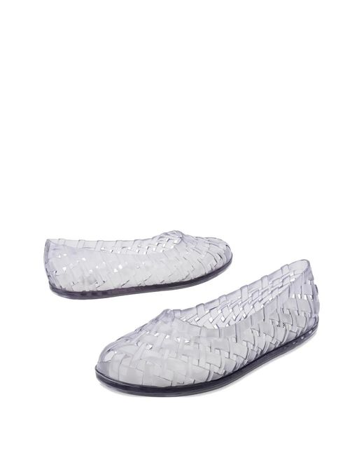 Melissa White Possession Ballet Flats