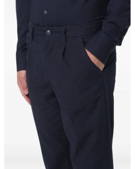 Re-hash Blue Marc Chino Trousers for men