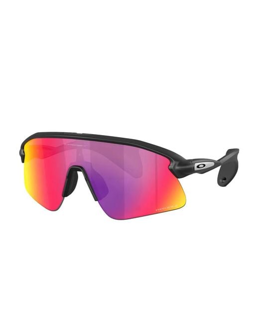 Oakley Pink Shield-Frame Sunglasses