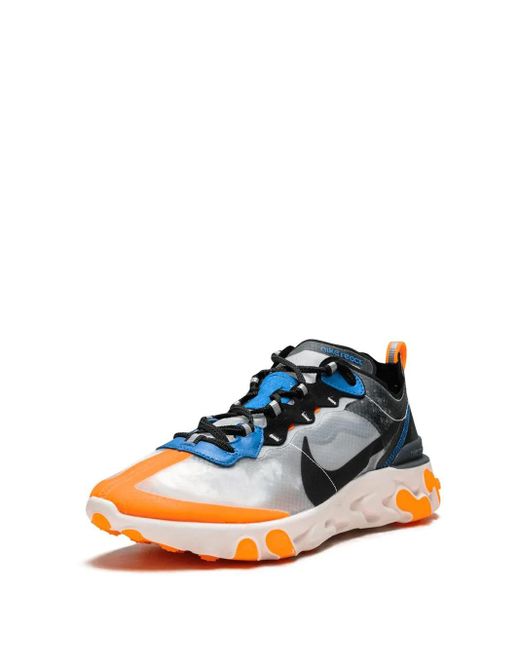 Nike Blue 'React Element 87' Sneakers