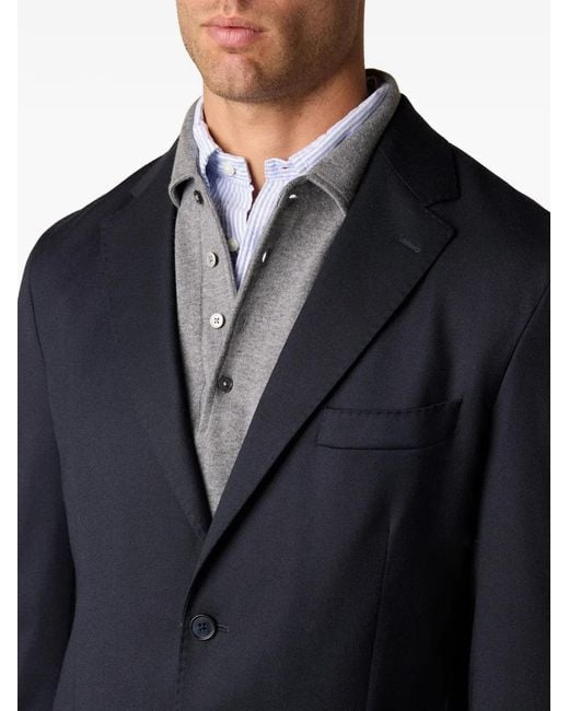 Brooks Brothers Blue Single-Breasted Blazer for men