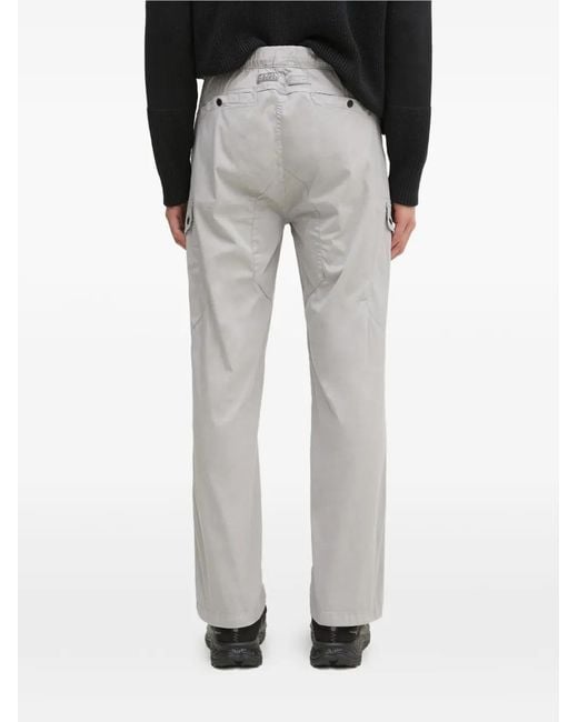 Napapijri Gray Cargo Performance Trousers for men