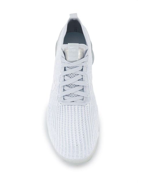 men's air vapormax flyknit running shoes white