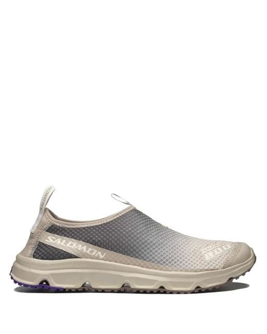 Salomon White L47573500 Grigio Pelle for men