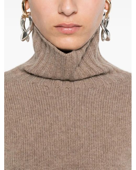 Max Mara Natural Long Cashmere Dress