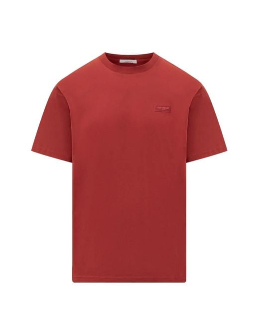 Givenchy Red Paris Patch T-Shirt for men