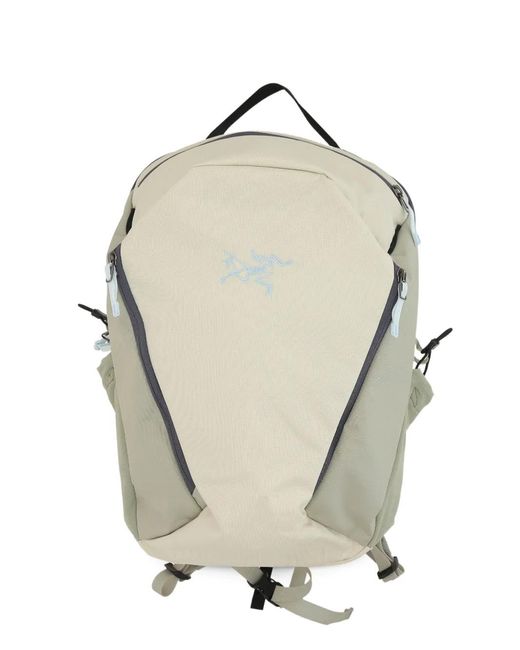 Arc'teryx White Mantis 26 Bird Logo-Embroidery Backpack