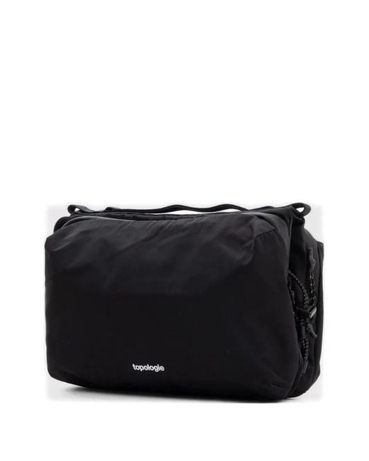 Topologie Black Bottle Sacoche Zip Fastening Shoulder Bag